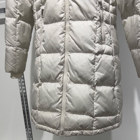 The North Face Metropolis II Parka Winter Jacket 550 Vintage White Womens Small - Picture 3 of 12